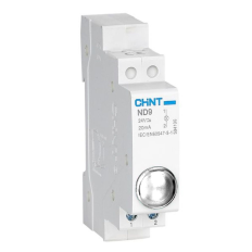 Индикатор ND9-1/w белый, AC/DC230В (LED) (R), фото