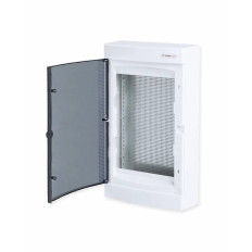 U36C IT, Щит встраиваемый мультимедийный, 3 ряда, прозрач. дверца, IP40, фото