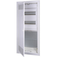 U48, Щит встраиваемый комбинированный 4/2 с металл. дверцей, IP30, фото