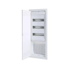 U60, Щит встраиваемый комбинированный 5/3 с металл. дверцей, IP30, фото