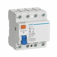 УЗО NL1-63 6kA 4P 63A 300mA тип AC (DB) (R), фото