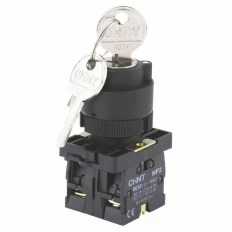 Переключатель NP2-EG31, 3 положения фиксацией, 1НО, IP40 (R), фото