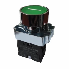 Кнопка управления NP2-BA3311 маркировкой, 1НО, IP40 (R), фото