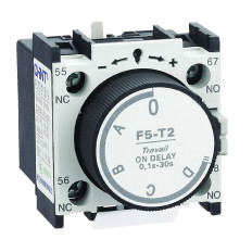 Приставка выдержка времени F5-D0 к контактору NC1, NC2 и NXC (R), фото