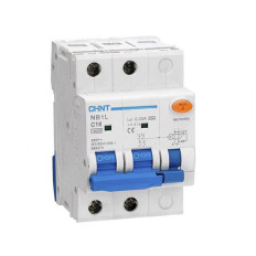 Дифференциальный автоматический выключатель NB1L 2P C40 30mA  тип AC 10kA  (54mm) (R), фото