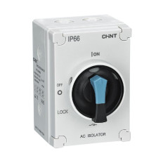 Рубильник NF2-63/3BO в пластиковом коробе IP65 (R), фото