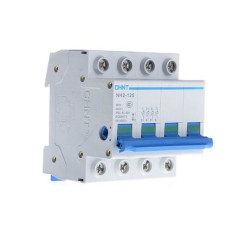 Выключатель нагрузки NH2-125 4P 100A (R), фото