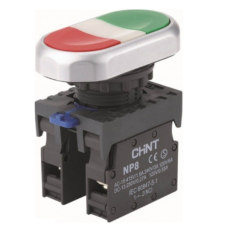 Двойная кнопка NP8-11S 1НО+1НЗ IP65 (R), фото