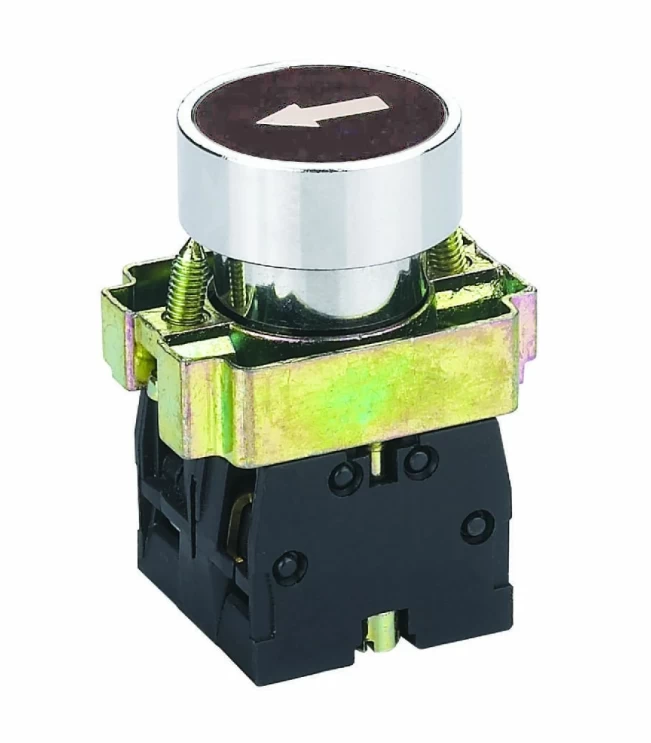 Кнопка управления NP2-BA2351 маркировкой, 1НО, IP40 (R), фото