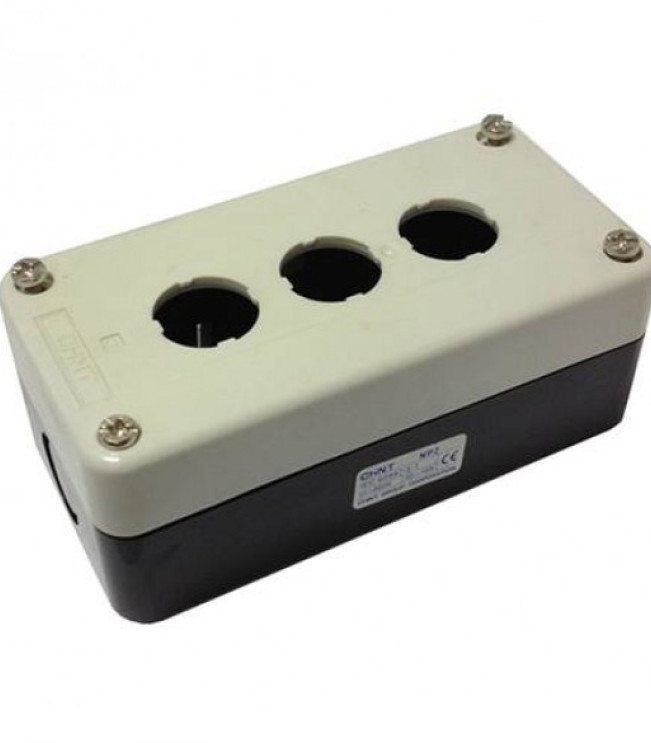 Корпус для кнопок NP2 3 места NP2-B03, фото