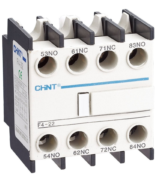 Приставка доп.контакты F4-22 к контактору NC1 и NC2 (R), фото
