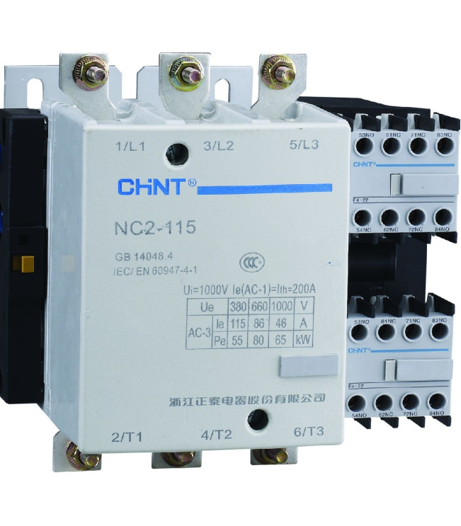 Контактор NC2-115 115A 230В/АС3 50Гц (R)., фото
