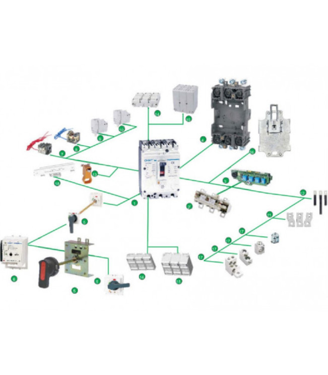 Источник питания PSU22-M8 для автономной работы расцепителя типа EM для NM8N (R), фото