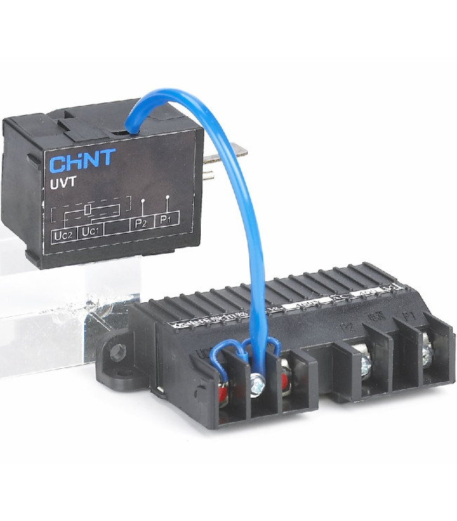 Расцепитель минимального напряжения UVT-M6 A2 L для NXM-1000 AC400V (левый)(CHINT), фото