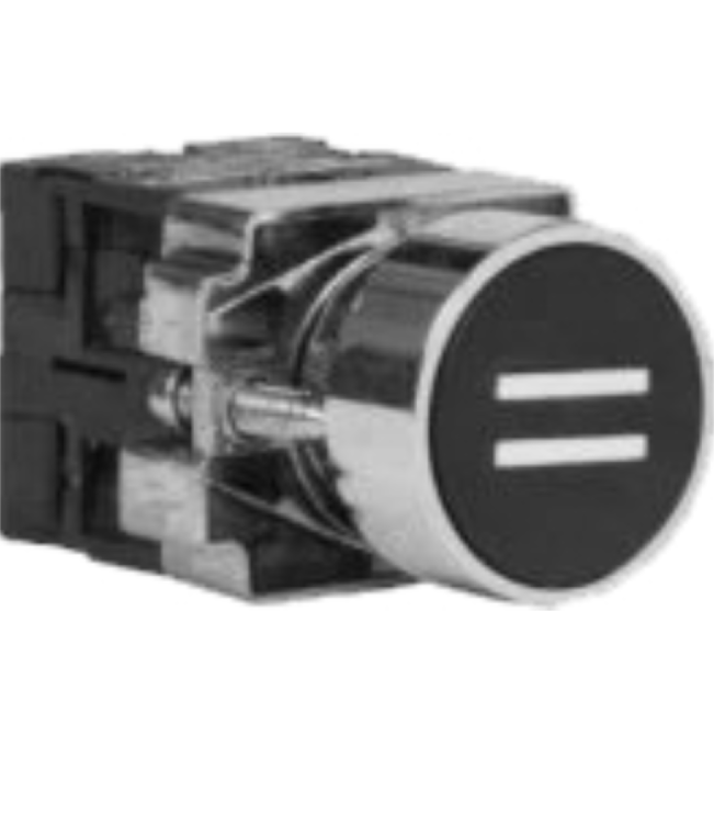 Кнопка управления NP2-BA2365 с маркировкой, 1НО +1НЗ IP40, фото